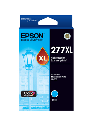 277XL High Cap Claria Photo HD Cyan Ink