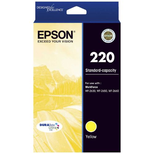 Epson 220 Yellow Ink Cartridge