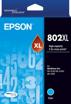802XL CYAN DURABRITE INK