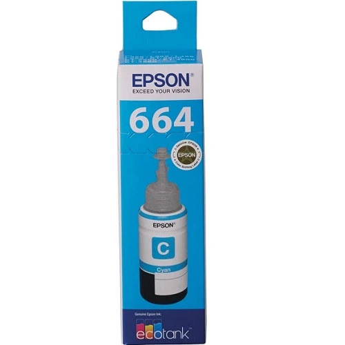 T664 Cyan ink bottle