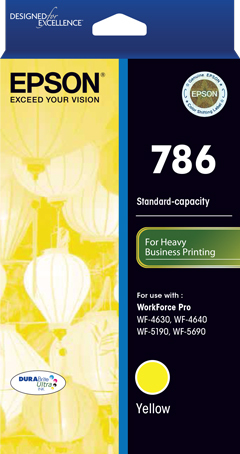 786 Std Yellow DURABrite ink (800 page y