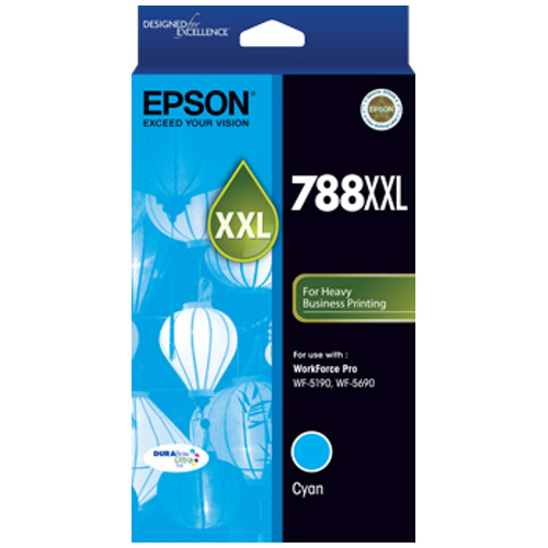 Epson 788XXL Cyan Ink Cart