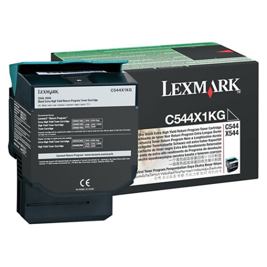 Lexm C544X1KG Black Toner