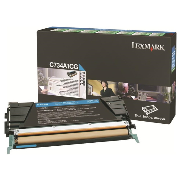 Lexm C734 Cyan Toner Cart