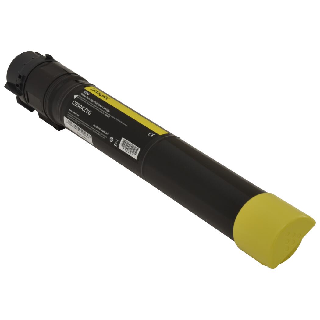 Lexm C950X2YG Yellow Toner