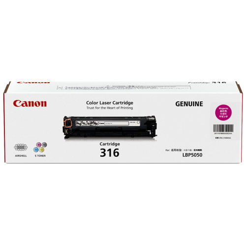 CART316M MAGENTA TONER CART FOR LBP5050