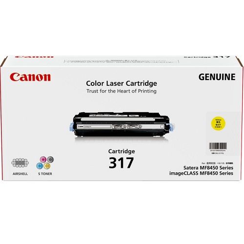 Canon CART317 Yellow Toner