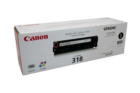 CART318BK BLACK TONER CART LBP7200CDN