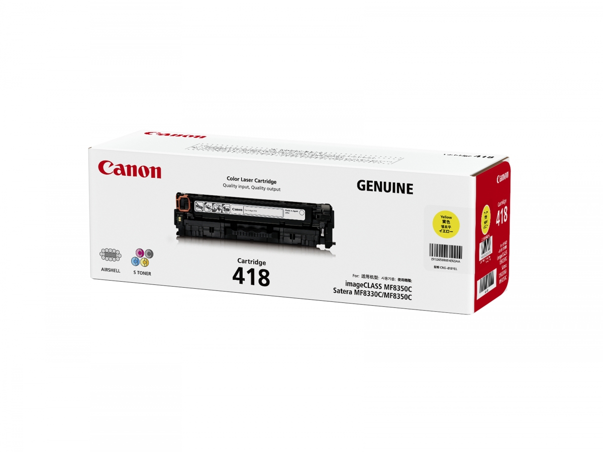 CART418Y YELLOW TONER CART MF8350CDN