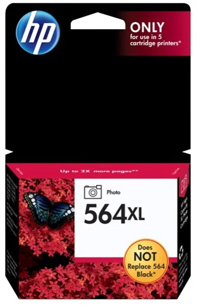564XL PHOTO BLACK INK CART CB322WA