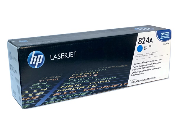 824A CYAN LJ TONER CART CB381A