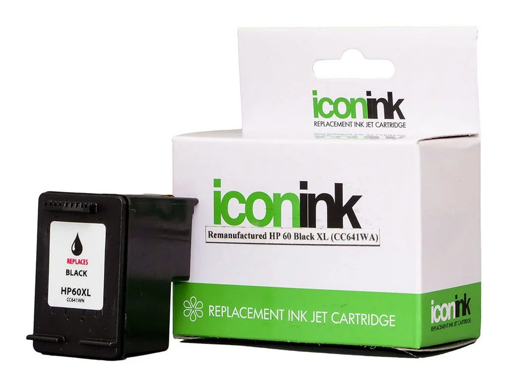 60XL BLACK INK CART CC641WA
