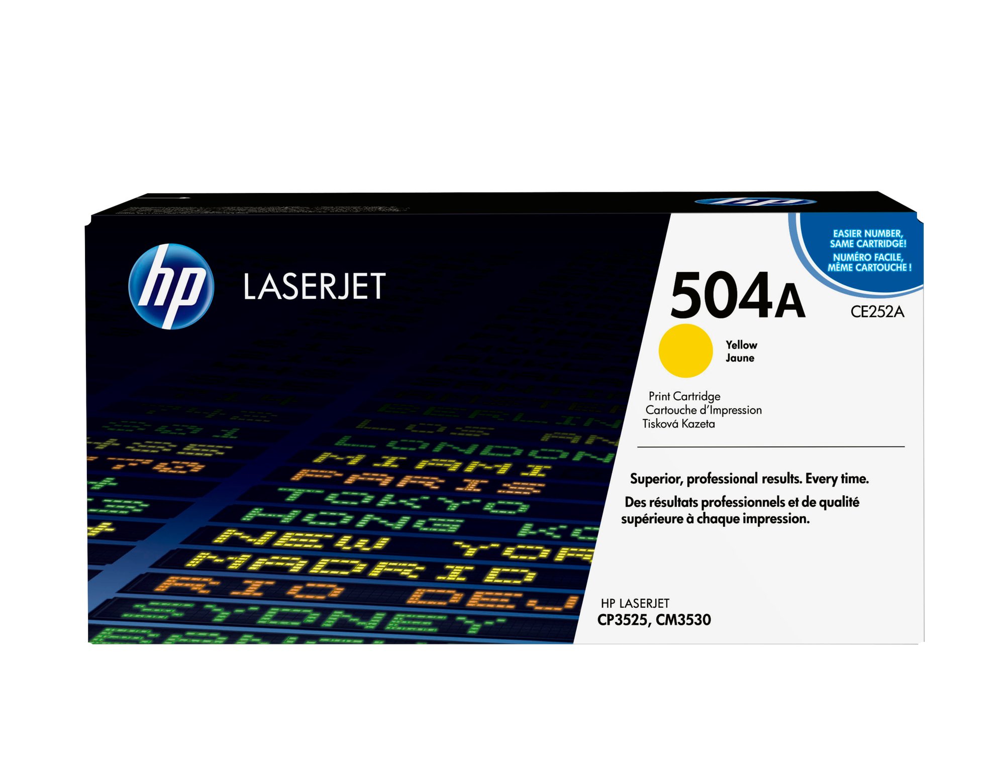 504A YELLOW LJ TONER CART CE252A