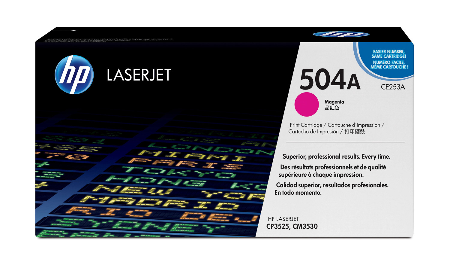 504A MAGENTA LJ TONER CART CE253A
