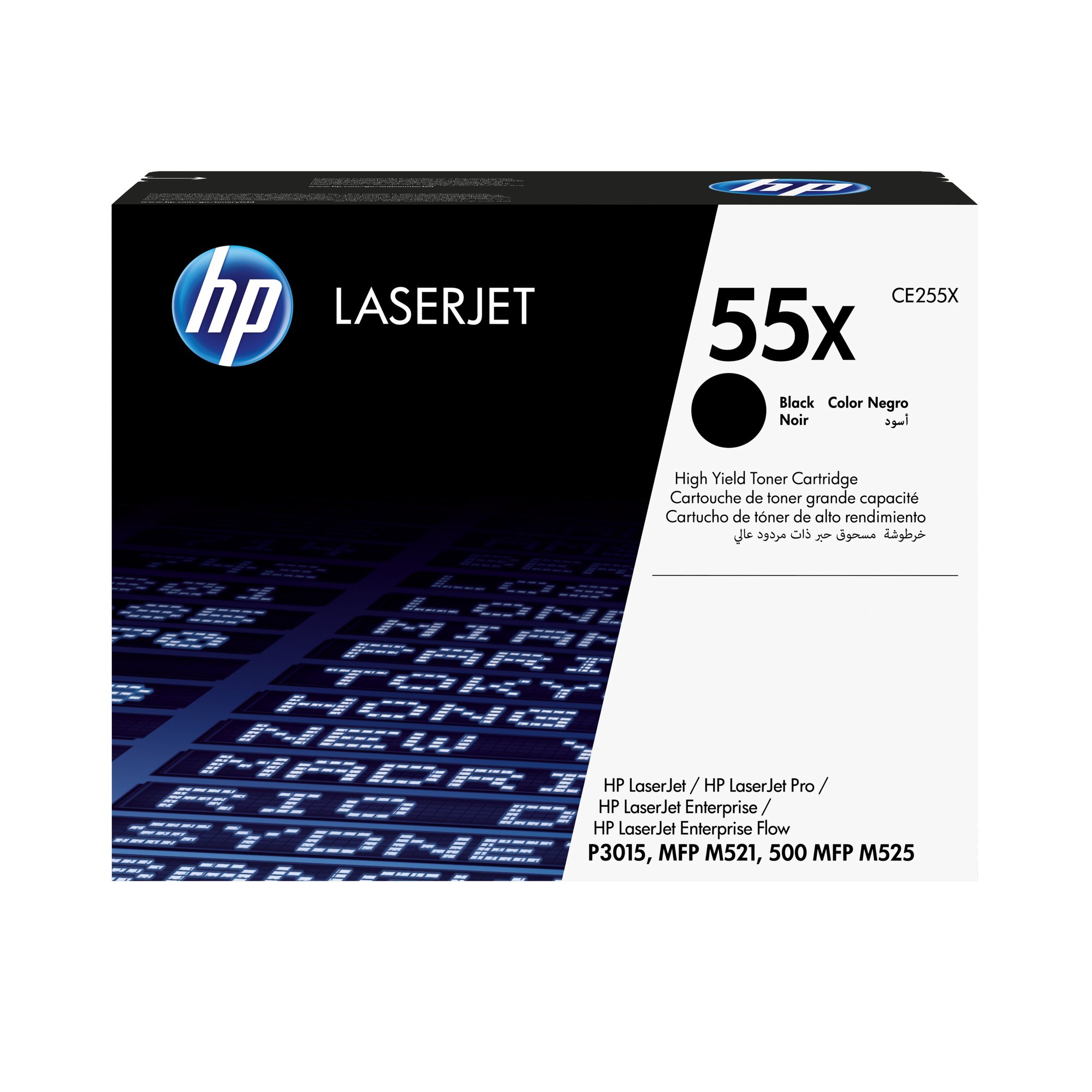HP 55X Black High Yield Toner