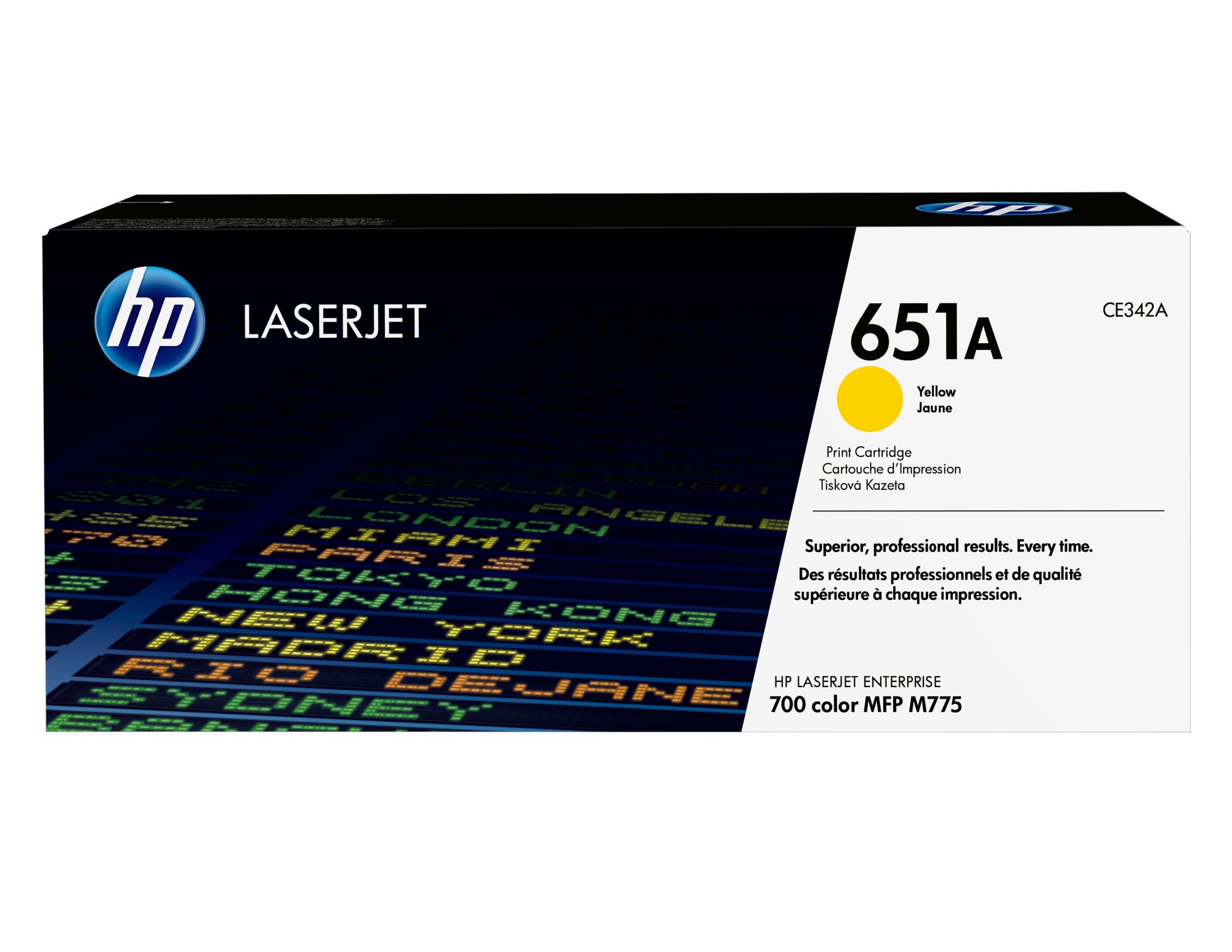 HP 651A Yellow Toner
