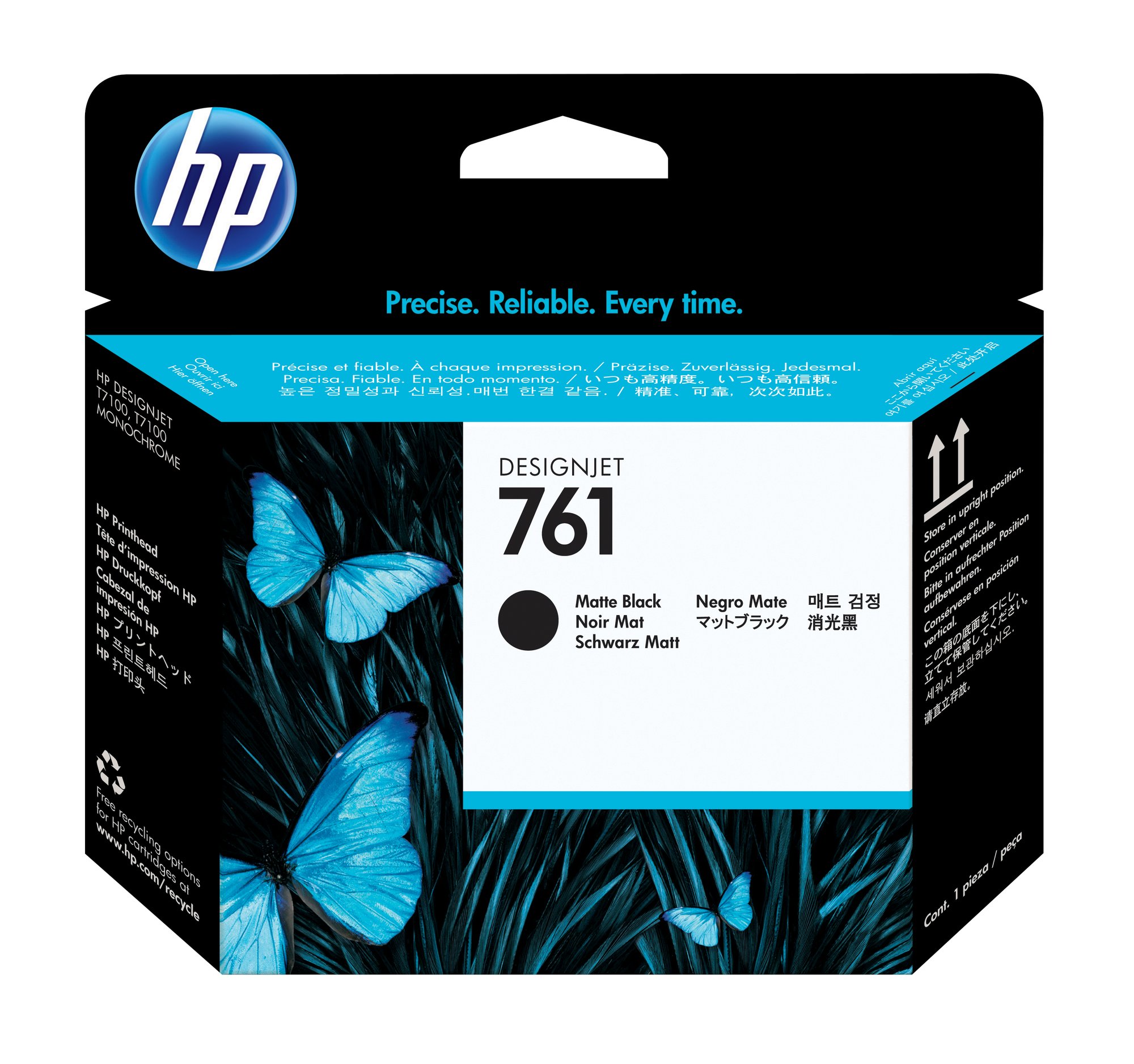 HP 761 Matte Black Inkjet Printhead