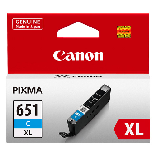 Canon CLI651XLC  Cyan High Yield Ink Cartridge