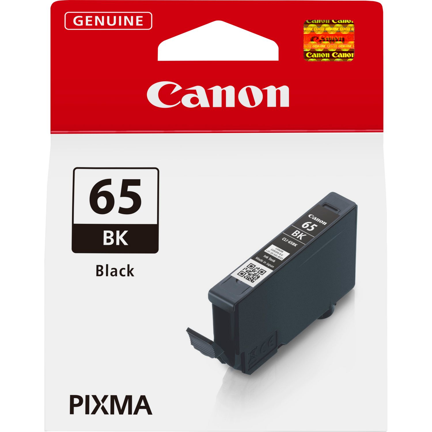 Canon CLI65BK Dye Black Ink Cartridge (Monet)