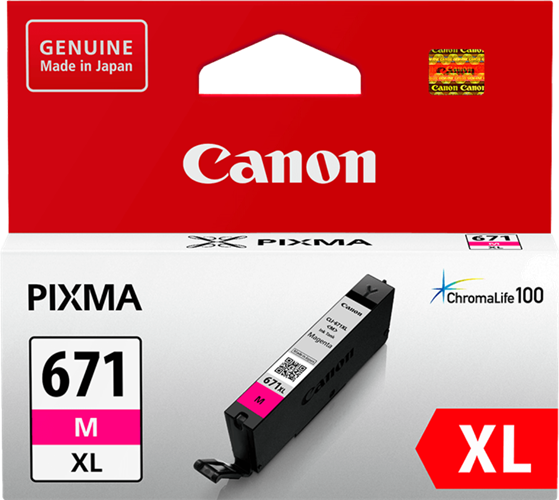 Canon CLI671XLM Magenta High Yield Ink Cartridge