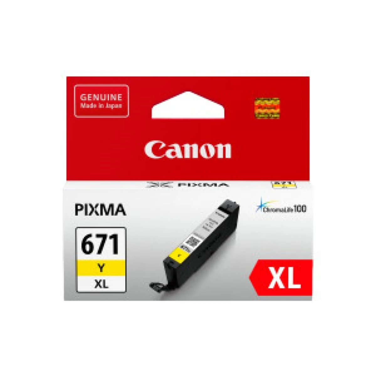 Canon CLI671XLY Yellow High Yield Ink Cartridge