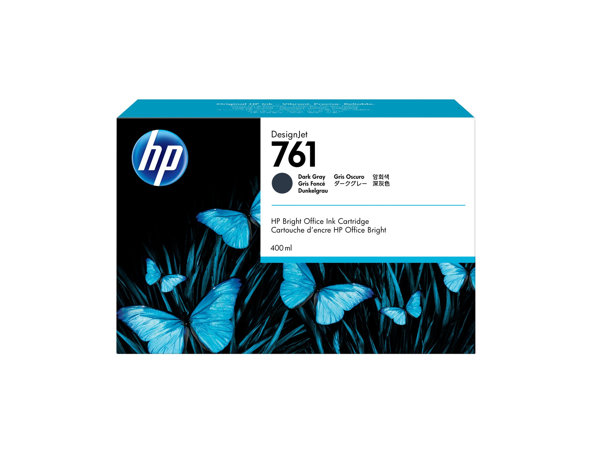INK CARTRIDGE NO 761 400ML DARK GRAY DES