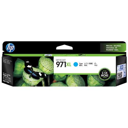 HP 971XL Cyan High Yield Ink Cartridge