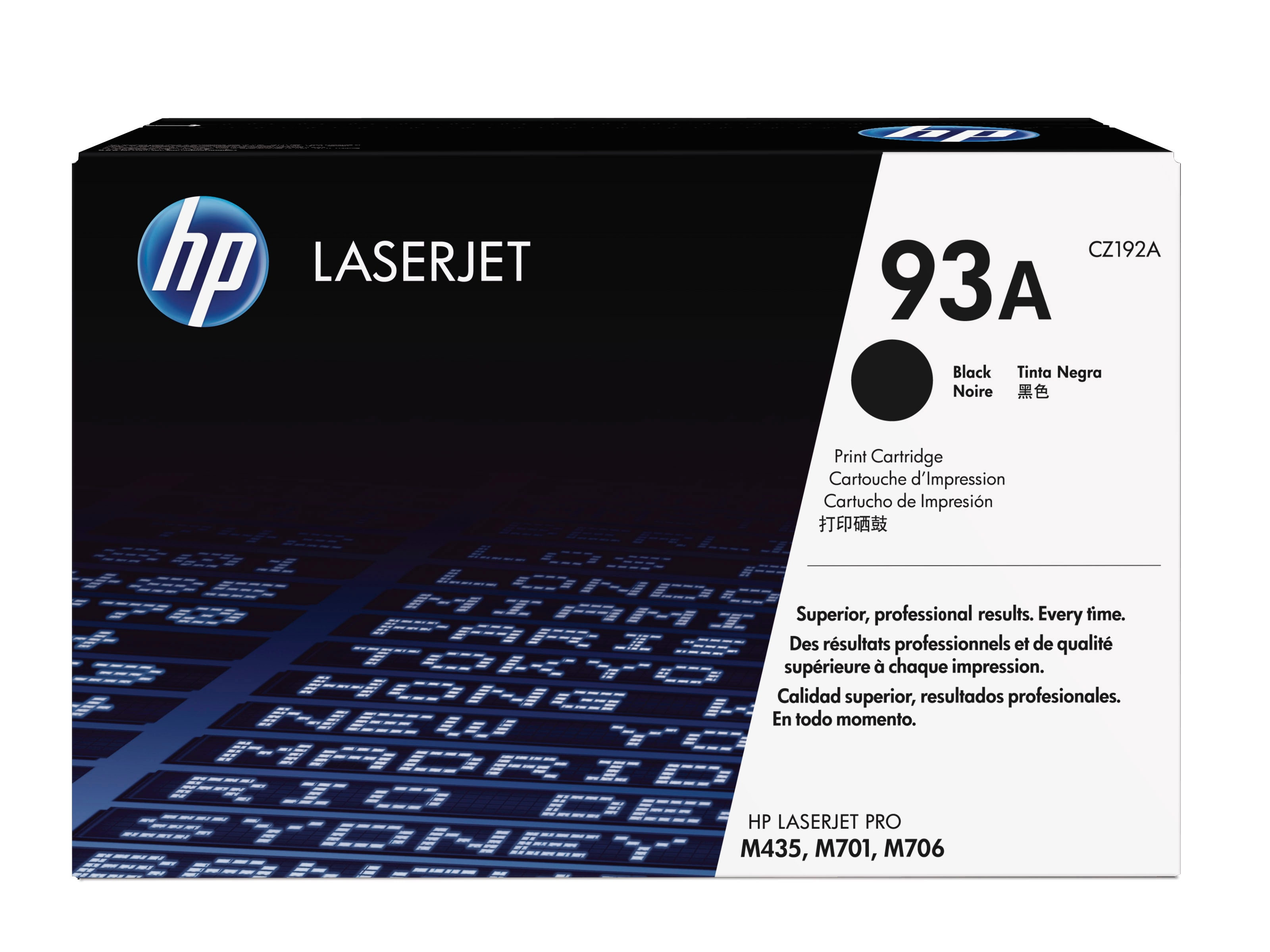 93A BLACK LJ TONER CART CZ192A