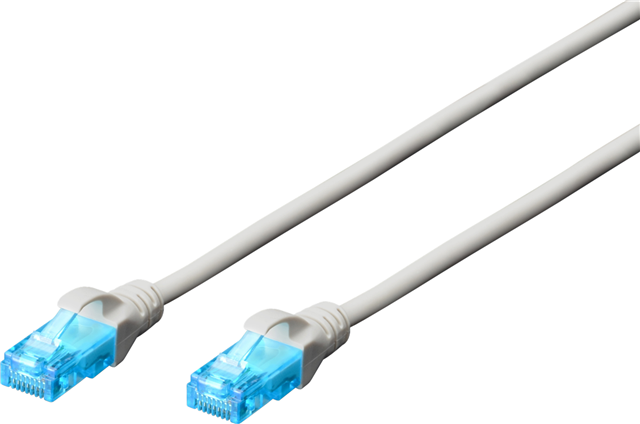 Digitus UTP CAT5e Patch Lead - 5M Grey