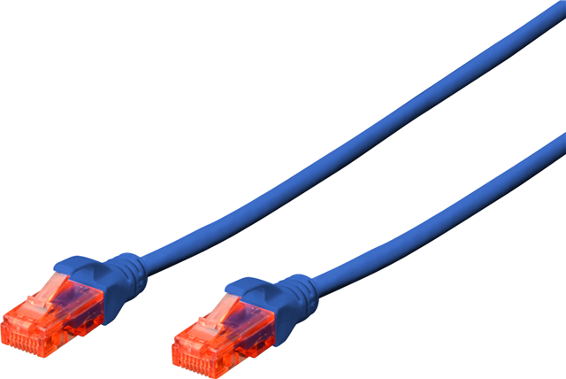 Digitus UTP CAT6 Patch Lead - 1.5M Blue