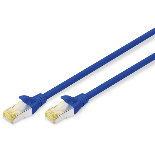 Digitus S-FTP CAT6A Patch Lead - 0.5M Blue
