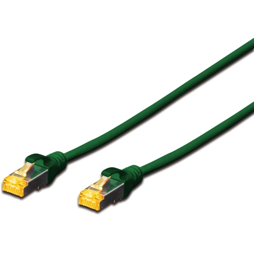Digitus S-FTP CAT6A Patch Lead - 1M Green
