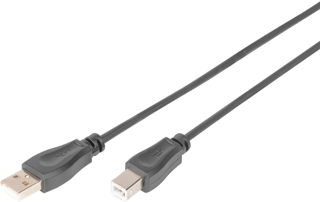 Digitus USB 2.0 Type A (M) to USB Type B (M) 5m Device Cable