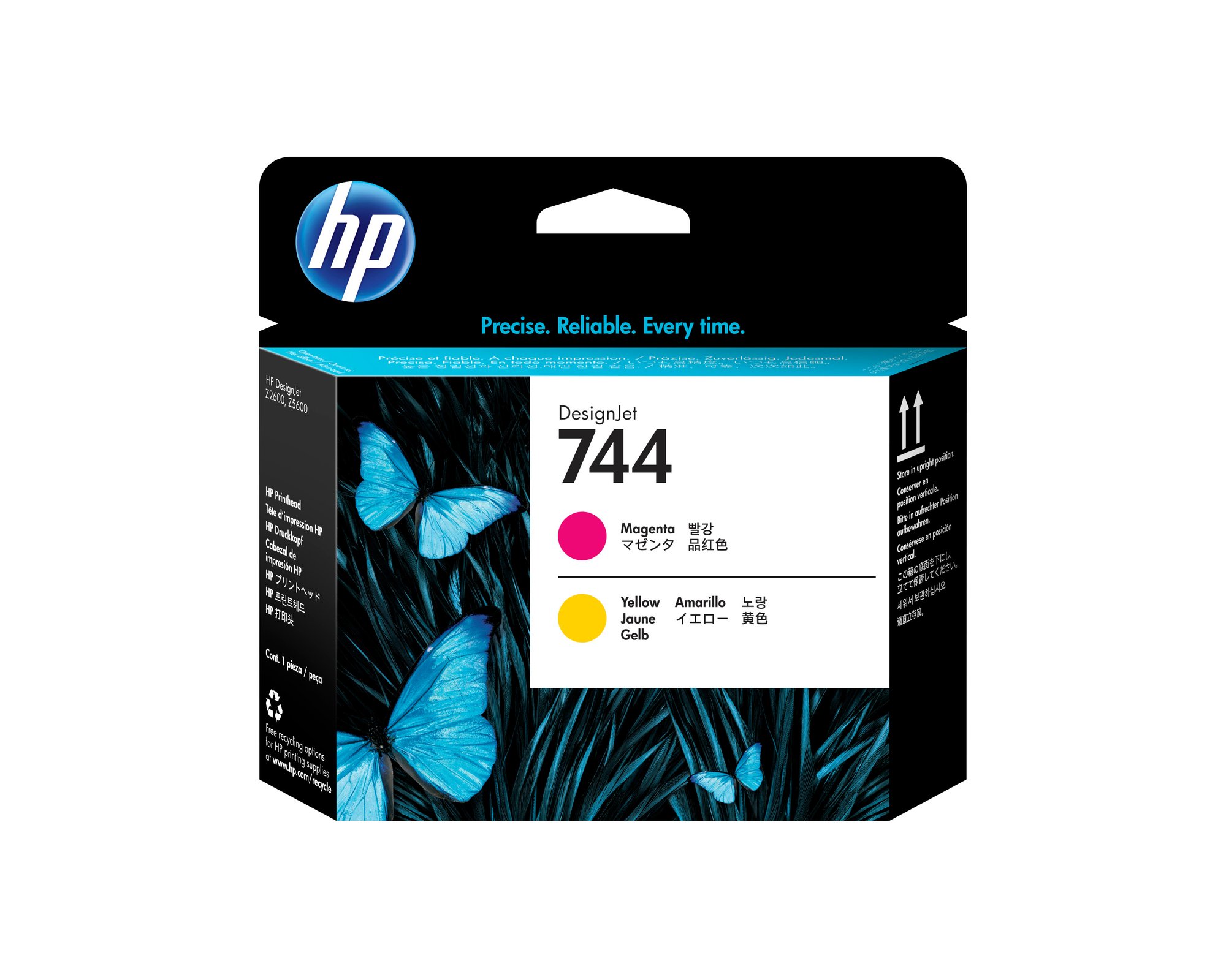 744 MAGENTA  YELLOW PRINTHEAD