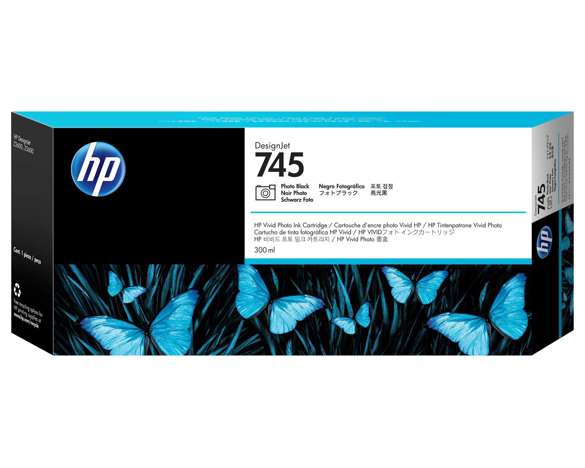 INK CARTRIDGE NO 745 PHOTOBLACK 300ML