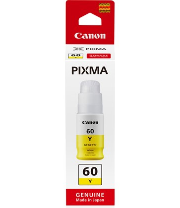 Canon GI60Y Yellow Pixma Endurance Ink Bottle