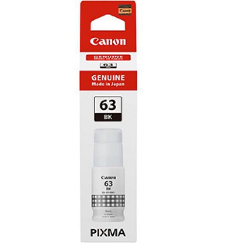 Canon GI63BK Black MegaTank Ink Bottle