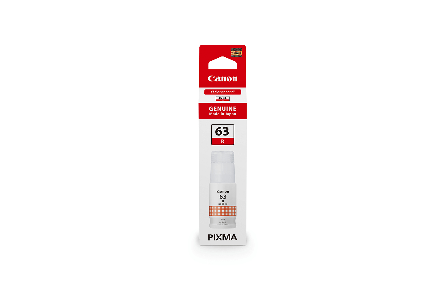 Canon GI63R Red MegaTank Ink Bottle