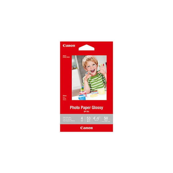 Canon GP701 4x6 Glossy Photo Paper 210GSM 50 Sheets