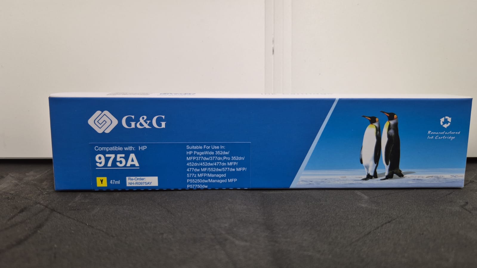 HP 975A Yellow PageWide Cartridge