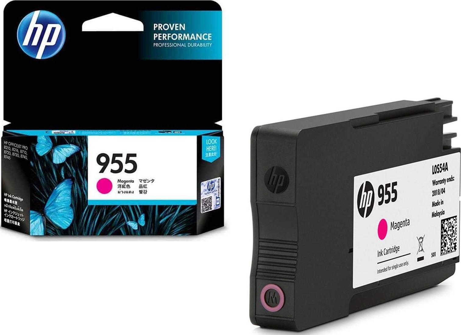 HP 955 Magenta Ink Cartridge