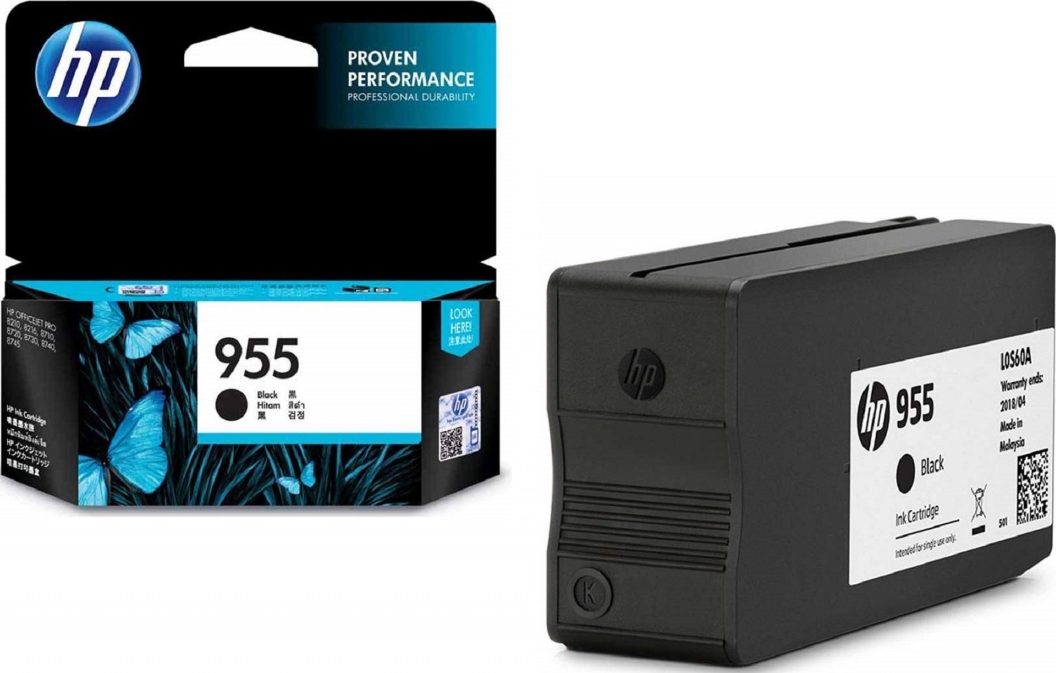 HP 955 Black Ink Cartridge