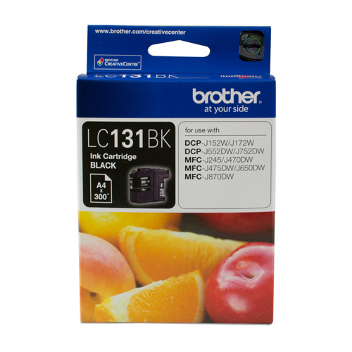 Brother LC131BK Black Ink Cartridge