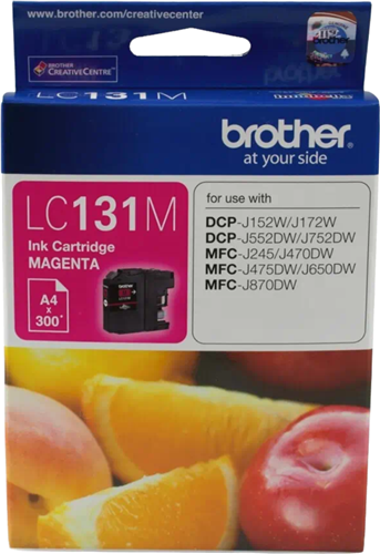Brother LC131M Magenta Ink Cartridge
