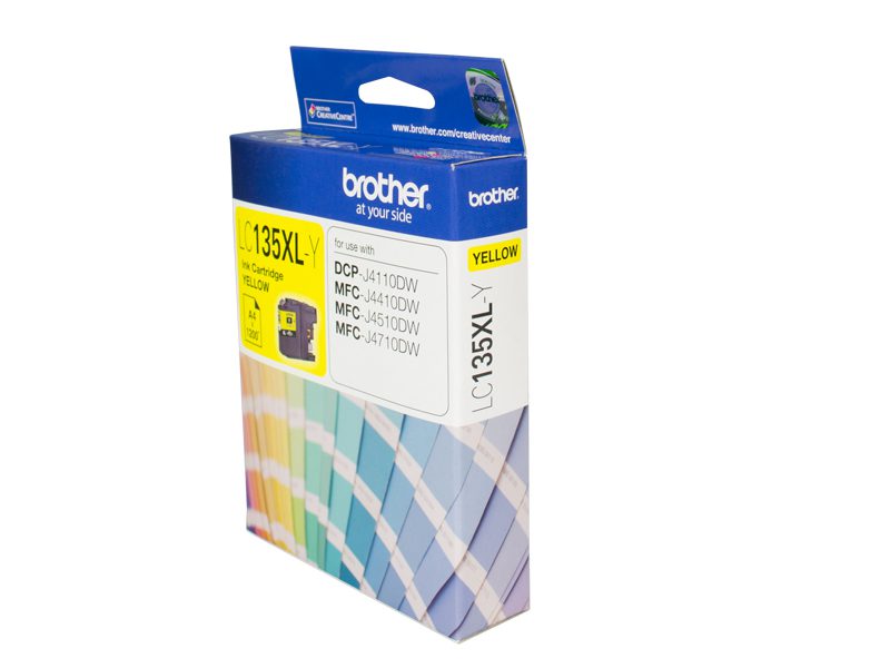 Brother LC135XLY Yellow High Yield Ink Cartridge