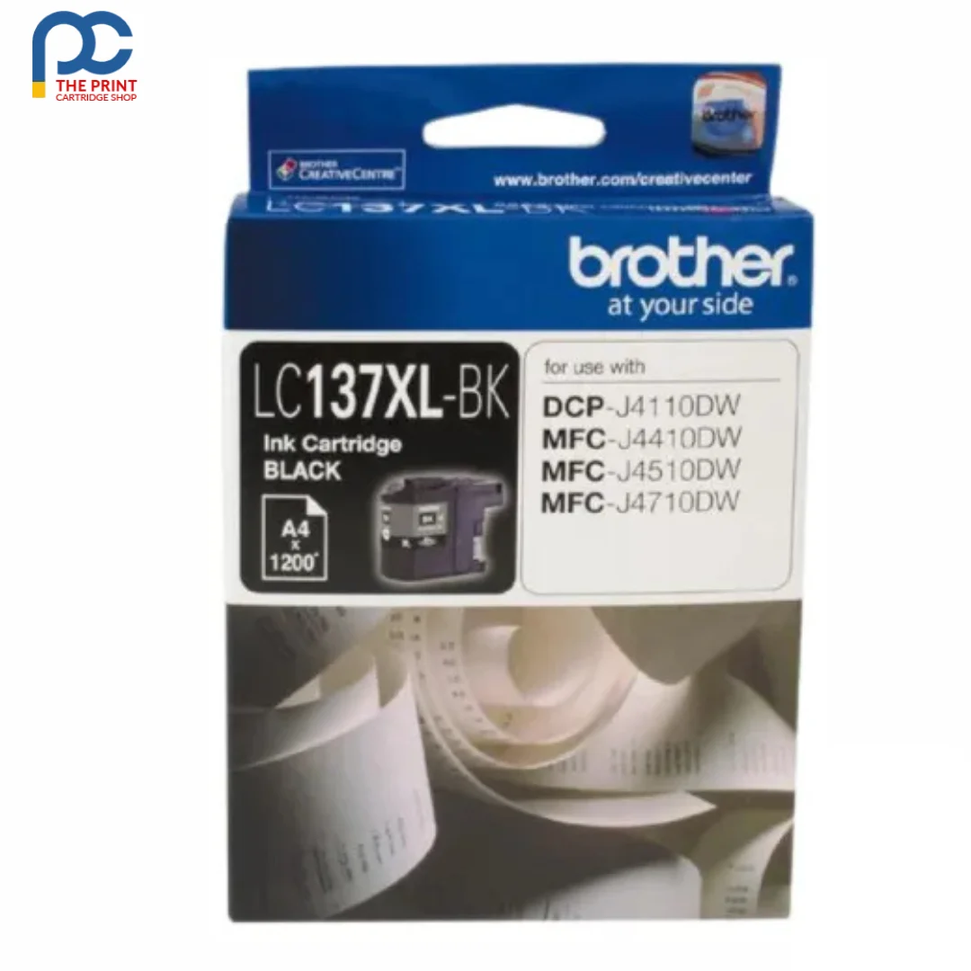 Brother LC137XLBK Black High Yield Ink Cartridge