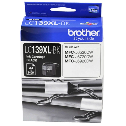 Brother LC139XLBK Black High Yield Ink Cartridge