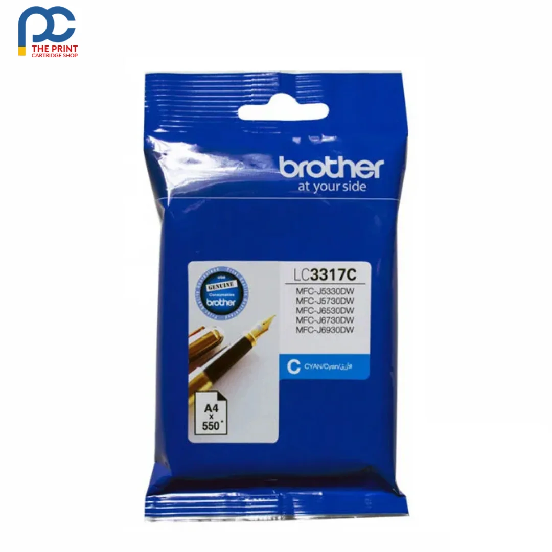 Brother LC3317C Cyan Ink Cartridge