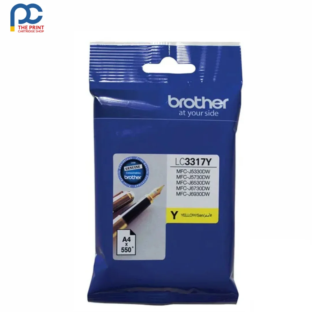 Brother LC3317Y Yellow Ink Cartridge