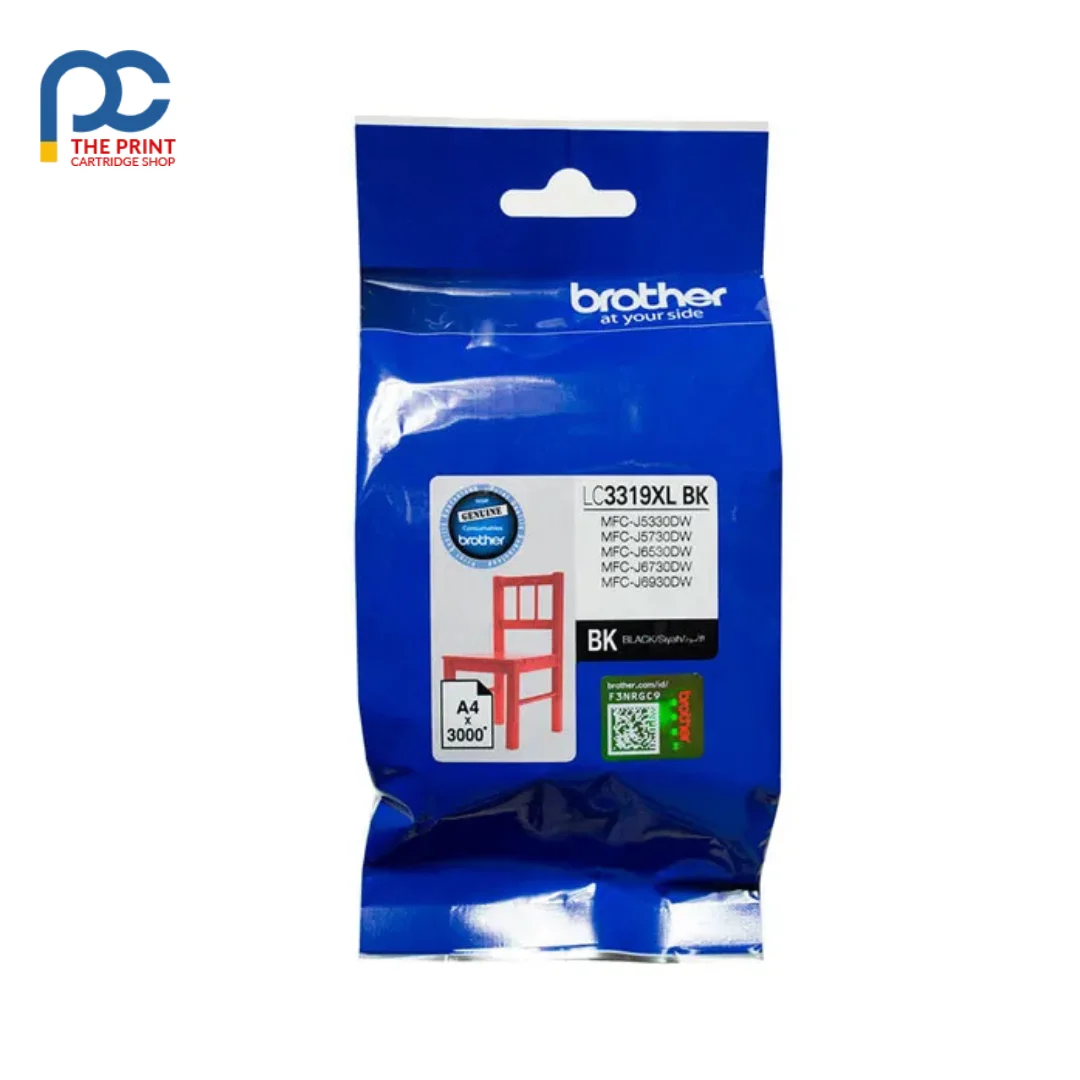 Brother LC3319XLBK Black High Yield Ink Cartridge